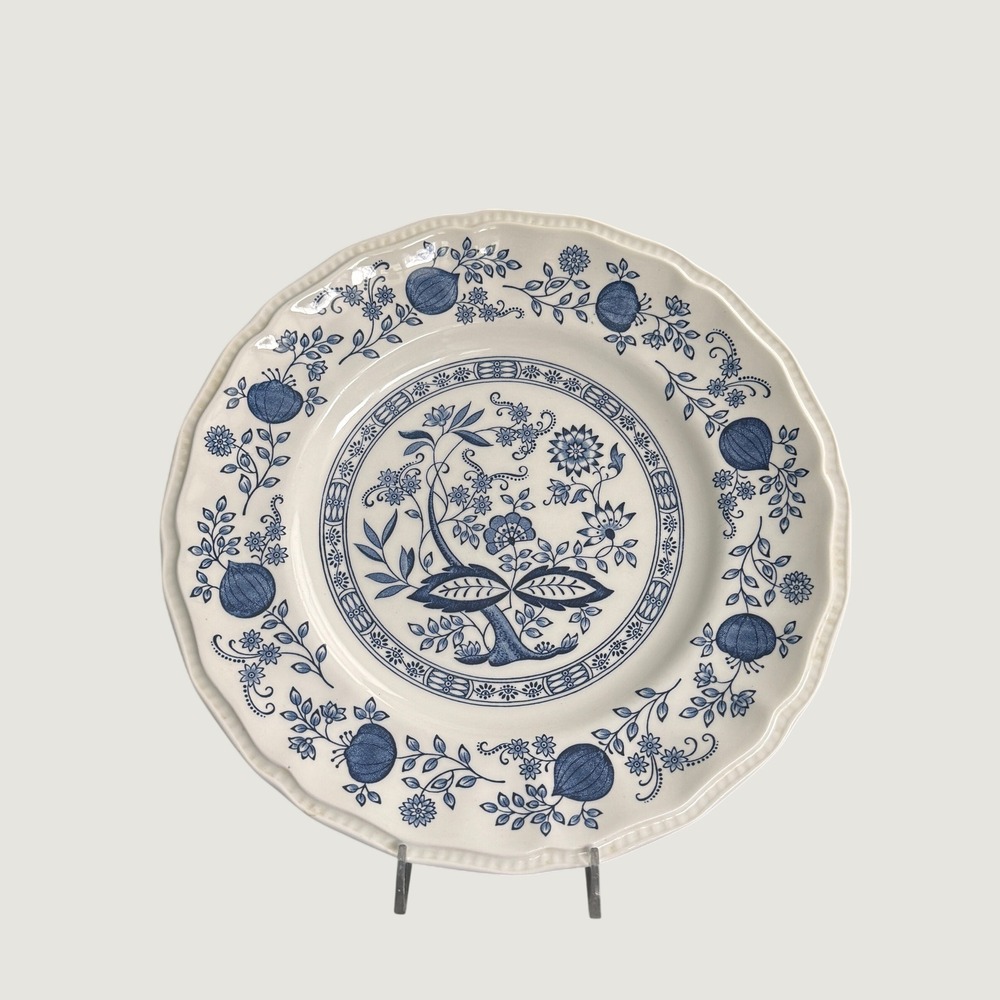Kensington Blue Onion 10 1/8" Dinner Plate English Ironstone